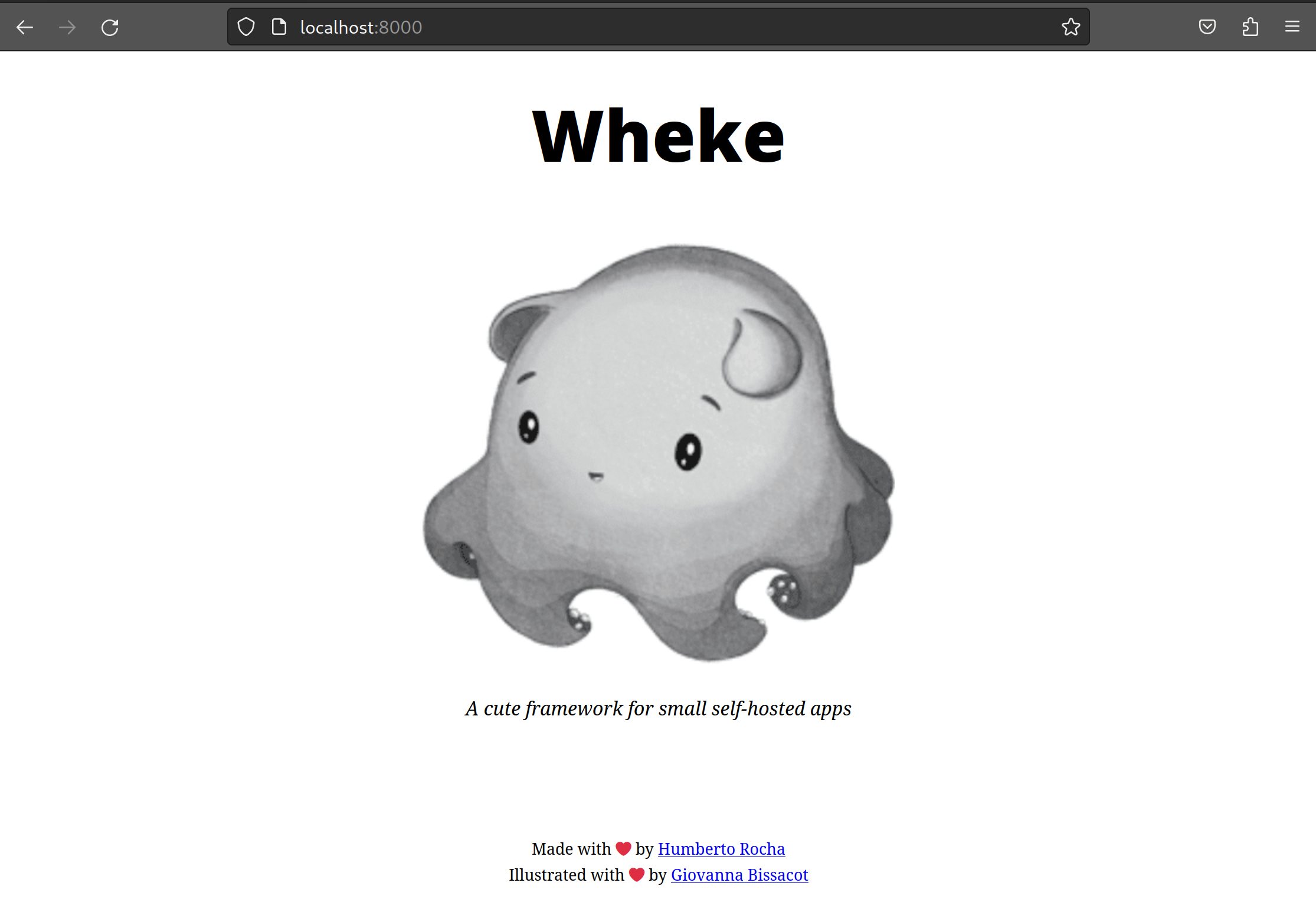 wheke homepage